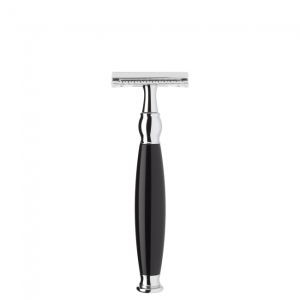 Muhle Sophist R 44 SR Closed Comb Safety Razor – Black Resin-The Pomade Shop