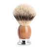 Muhle Sophist Silvertip Badger Hair Shave Brush Genuine Horn-The Pomade Shop
