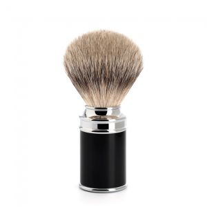 Muhle Traditional M106 Silvertip Badger Hair Shaving Brush – Black-The Pomade Shop