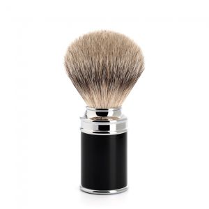 Muhle Traditional M106 Silvertip Badger Hair Shaving Brush – Black-The Pomade Shop