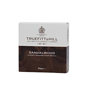 Truefitt & Hill Sandalwood Shave Soap Refill for Wooden Bowl 99g-The Pomade Shop