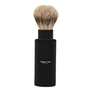 Truefitt & Hill Turnback Travel Super Badger Shaving Brush – Ebony-The Pomade Shop