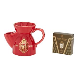 Truefitt & Hill Shaving Mug – Red-The Pomade Shop
