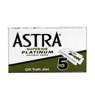 ASTRA SUPERIOR PLATINUM DOUBLE EDGE BLADES QTY 25-The Pomade Shop