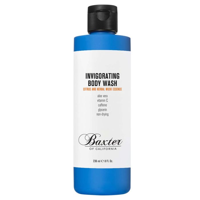BAXTER OF CALIFORNIA INVIGORATING BODY WASH CITRUS & HERBAL MUSK 236ml-The Pomade Shop