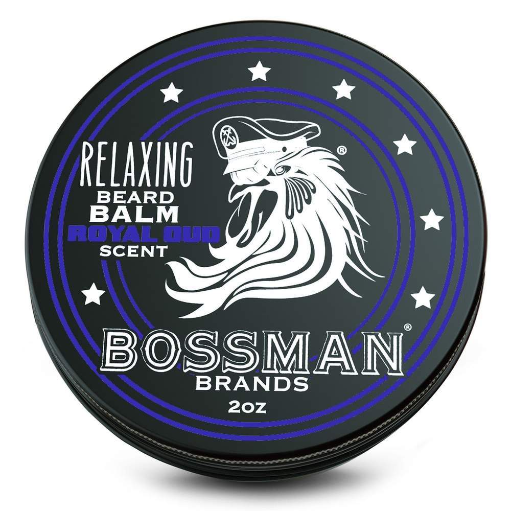 BOSSMAN Brands Beard Balm ROYAL OUD 56g-The Pomade Shop