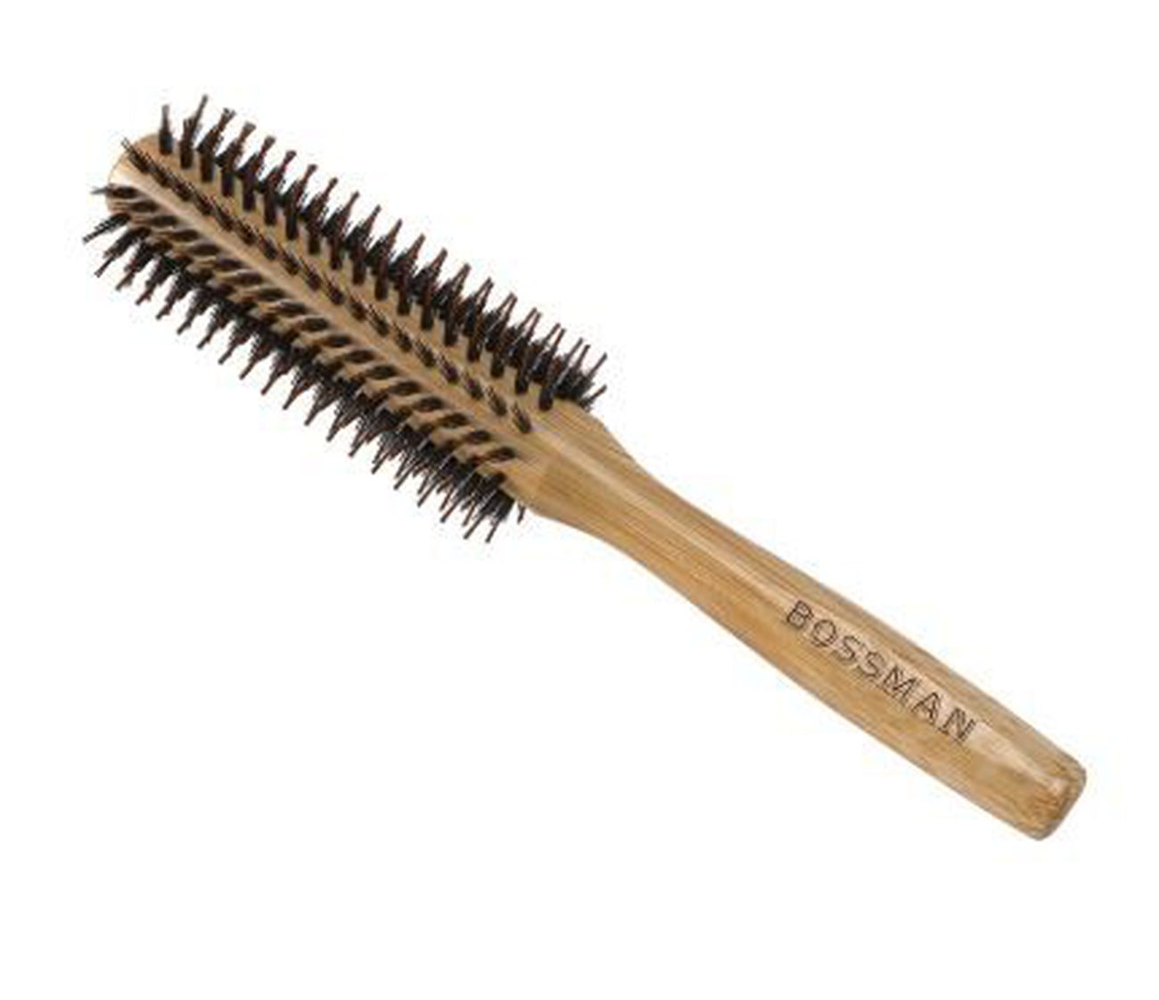 BOSSMAN Round Boar & Nylon Bristle Hair Brush-The Pomade Shop