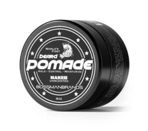 Bossman Naked Beard Pomade 4oz-The Pomade Shop