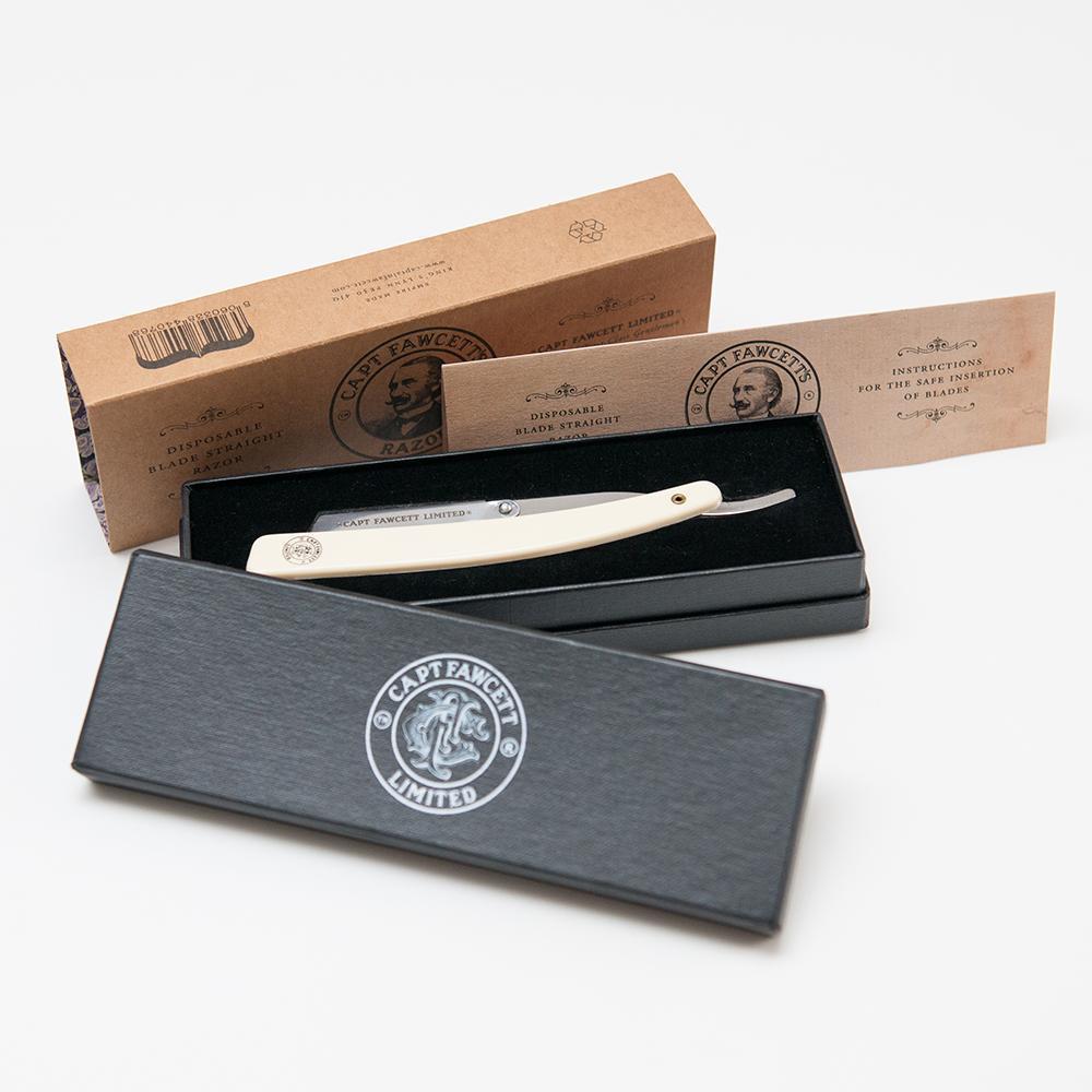 Captain Fawcett Disposable Blade Straight Razor-The Pomade Shop