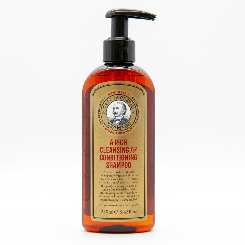 Captain Fawcett Ricki Hall’s Booze & Baccy Shampoo - 250ml-The Pomade Shop