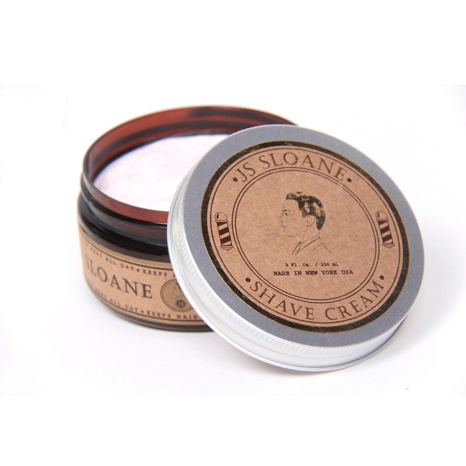 JS Sloane Shave Cream 236ml-The Pomade Shop