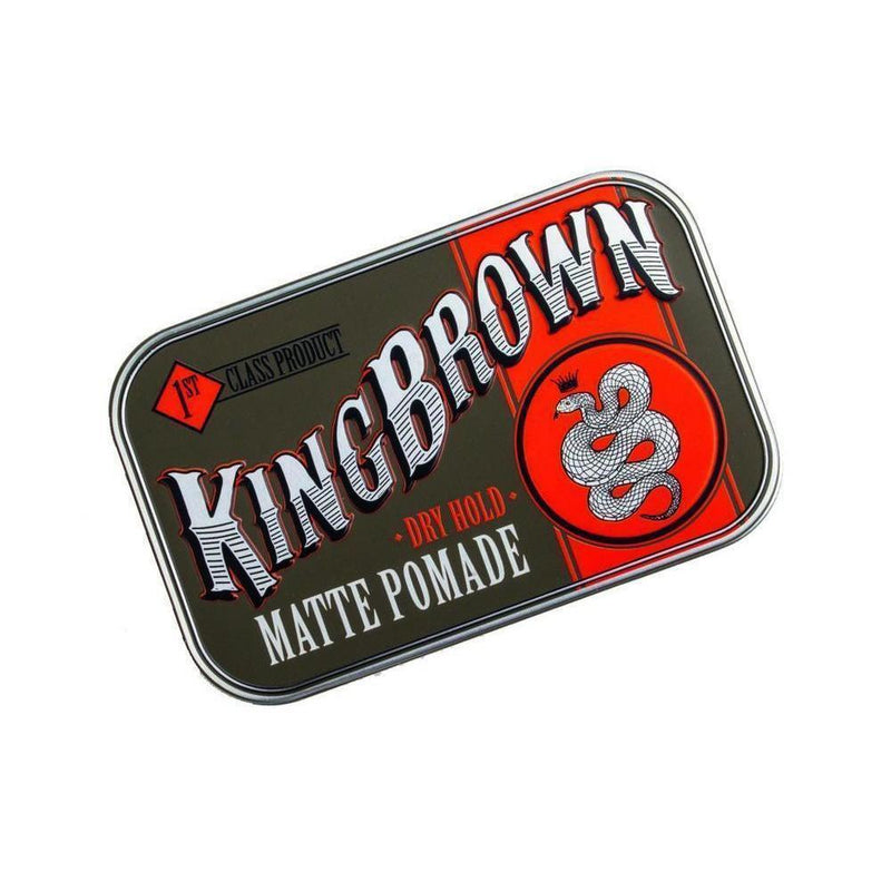 King Brown Matte Clay Pomade-The Pomade Shop