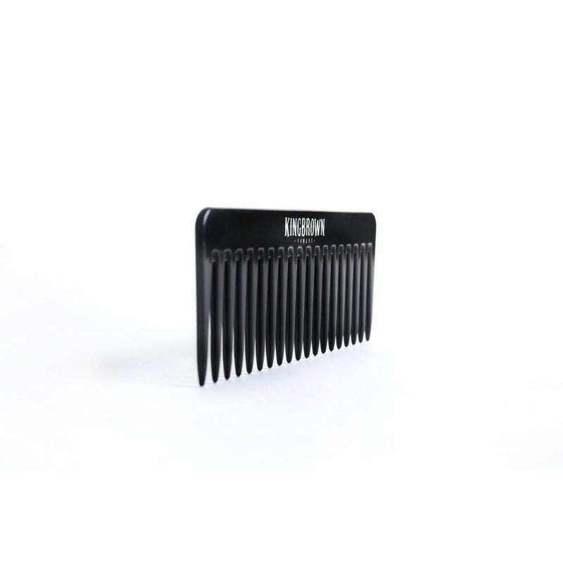 King Brown Pomade BLACK TEXTURE COMB-The Pomade Shop