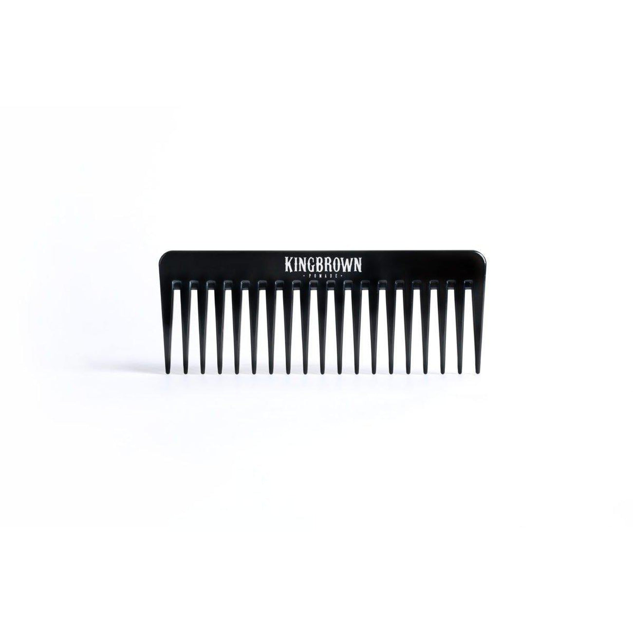 King Brown Pomade BLACK TEXTURE COMB-The Pomade Shop