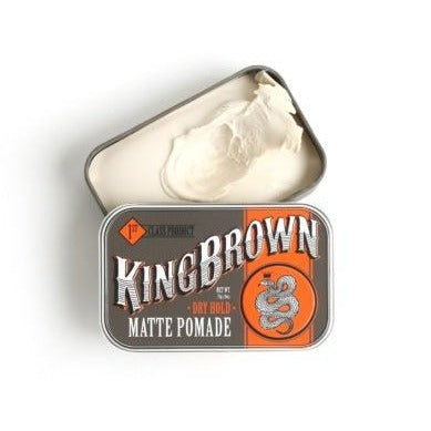 King Brown Matte Clay Pomade-The Pomade Shop