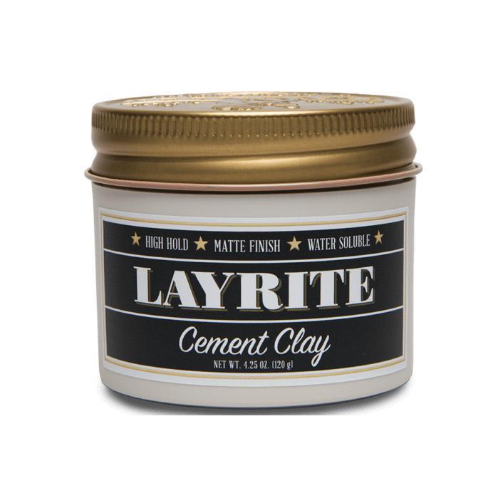 Layrite Cement Hair Clay 120g-The Pomade Shop