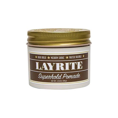 Layrite Superhold Water Based Pomade 120g DUO x 2 Pomades-The Pomade Shop