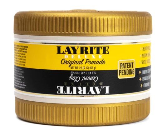 Layrite Deluxe Dual Chamber Cement & Original 5oz 141gr-The Pomade Shop