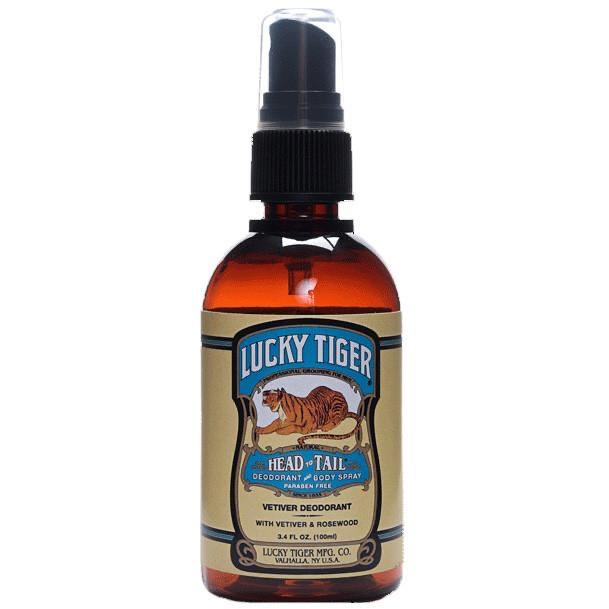 LUCKY TIGER BODY SPRAY & DEODORANT 100ML-The Pomade Shop