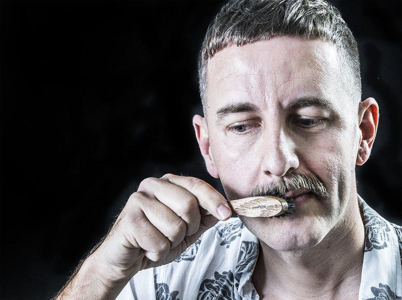 MILKMAN GROOMING CO Moustache Brush-The Pomade Shop