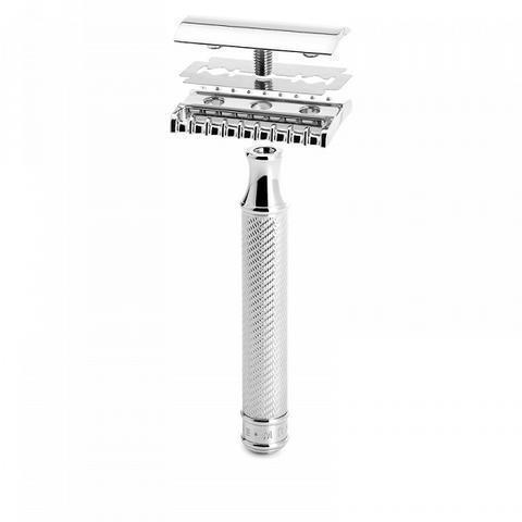 Muhle R41 Safety Razor Tooth Comb Chrome-The Pomade Shop