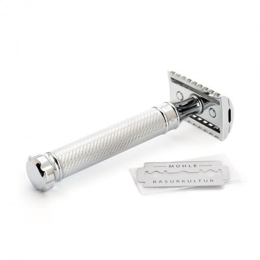 Muhle R41 Twist Safety Razor Open Comb Chrome-The Pomade Shop