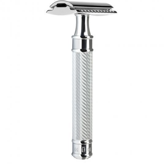 Muhle R89 Grande Safety Razor Closed Comb Chrome-The Pomade Shop