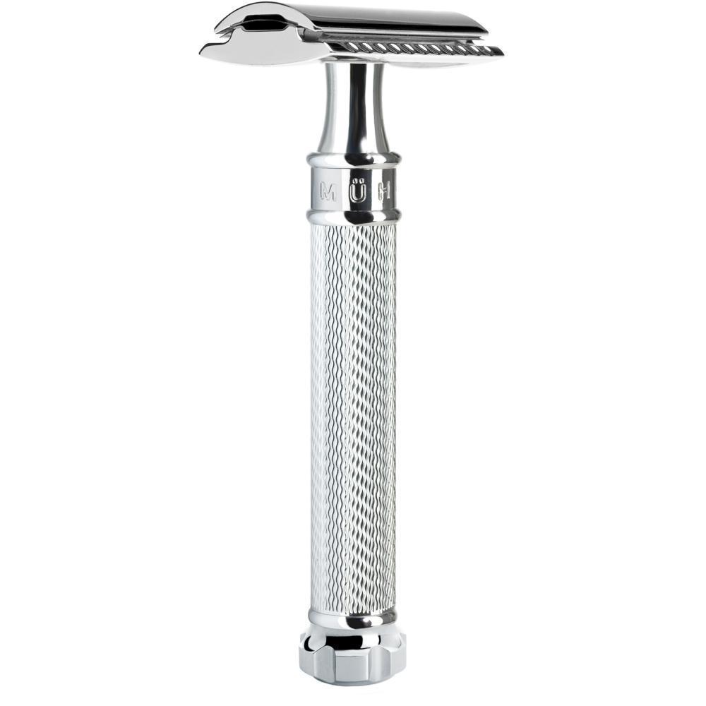 Muhle R89 Twist Safety Razor Chrome-The Pomade Shop