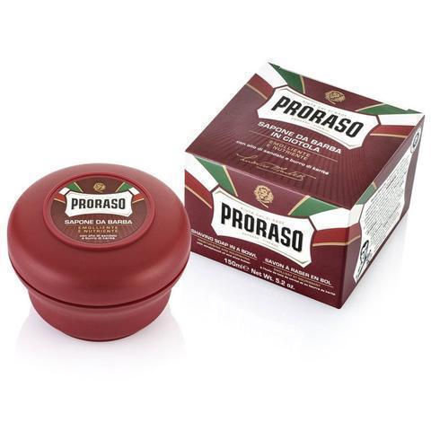 PRORASO NOURISH - SHAVING SOAP RED 150ml-The Pomade Shop