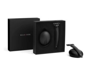 Bolin Webb R1 Matte Mach3 Razor & Stand-The Pomade Shop