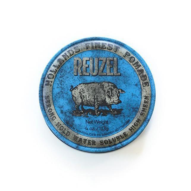 Reuzel Blue Strong Hold Water Based Pomade 113g-The Pomade Shop