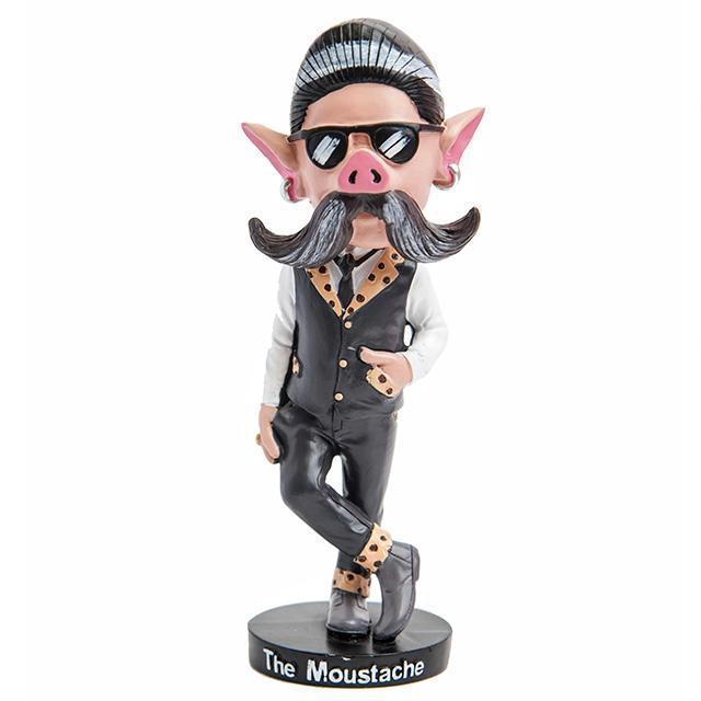 REUZEL Bobble Head Hoglectibles “The Moustache”-The Pomade Shop