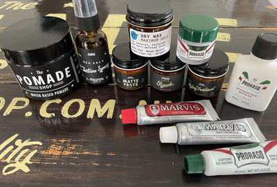 * THE POMADE SHOP SAMPLE PACK *-The Pomade Shop